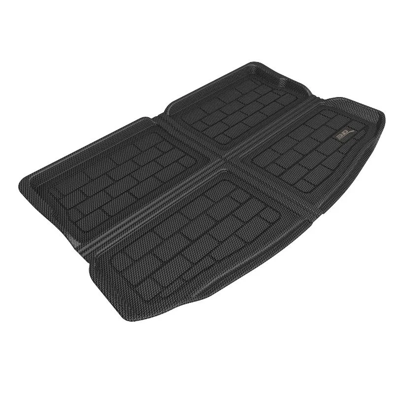 M1CH0871309 – 3D MATS/U-AC Cargo Area Liner, Black Direct Fit Raised Edge Thermoplastic Rubber Of Carbon Fiber Textur...